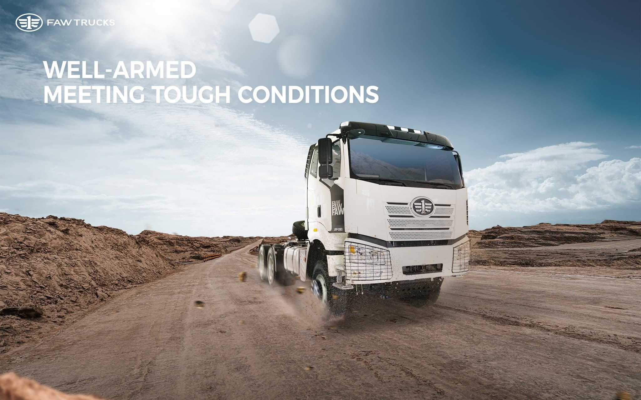 FAW Trucks — port logistics